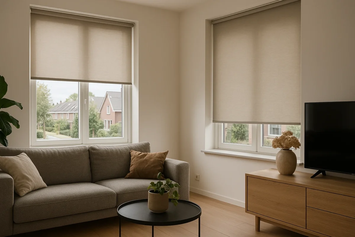 Lichtdoorlatende Rolgordijnen